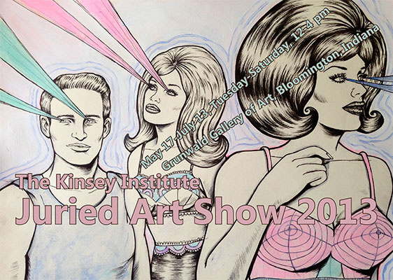 postcard 1 The Kinsey Institute Juried Art Show 2013